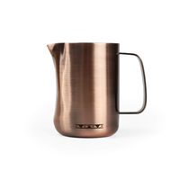 SKYFISH 12.8oz Milk Frothing Pitcher and Espresso Steaming Pitchers,Stainless Steel 18/10 (Copper Plated)