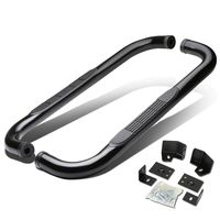 For Jeep Wrangler TJ/TJU/LJ 3 inches Side Step Nerf Bar Running Board (Black)