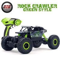 SZJJX RC Cars Off-Road Remote Control Car Trucks Vehicle 2.4Ghz 4WD Powerful 1: 18 Racing Climbing Cars Radio Electric Rock Crawler (Green)