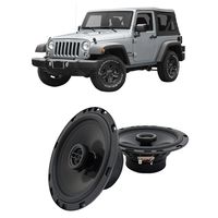 Compatible with Jeep Wrangler 2007-2017 Front Dash Factory Replacement Harmony HA-R65 Speakers New