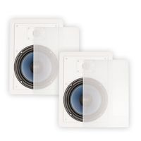 Blue Octave LW82 in Wall 8" Speakers Home Theater Surround Sound 2-Way Speaker Pair