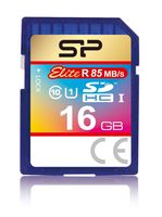 16GB Silicon Power Elite SDHC UHS-1 CL10 Memory Card 85MB/sec