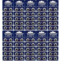 (100) New Powertron AG7 395 LR927 SR927 Watch Batteries