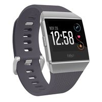 Fitbit Ionic GPS Smart Watch, Blue-Gray/Silver, One Size (S & L Bands Included)