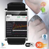 Indigi Sleek Android 5.1 3G Unlocked AT&T TMobile SmartWatch Phone + WiFi + GPS