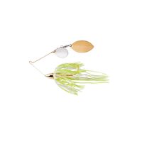 War Eagle WE516G16 War 5/16 Gold Finesse Artificial Fishing Bait, Hot White Cha