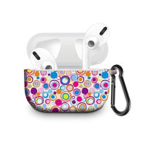 Kanzd PC Protective Case Cover Key Chain Compatible with Airpods Pro Charging Case (H)