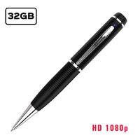 iSmartPen Pro 32GB Silver Camera Pen | New & Improved 2019 Design | 1920p x 1080p | Professional Recording Device with Rechargeable Battery | Education, Business, and More