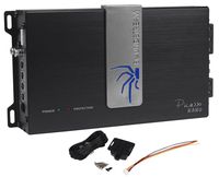 Soundstream Picasso Nano Series PN1.450D 900 Watts Peak/450 Watts RMS Monoblock Class D Motorcycle Amplifier With Remote Gain Control