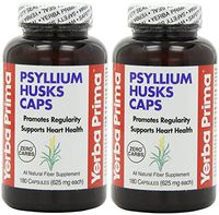 Yerba Prima Psyllium Husks Caps - 180 Capsules