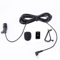 Galabox Microphone Mic 2.5mm For Car Vehicle Stereo Radio GPS DVD Bluetooth Enabled Head Unit