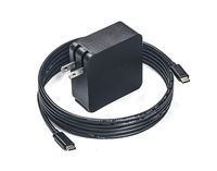 UL Listed Type C AC Charger for Asus ZenBook S UX391UA UX391U UX391 S13 UX392FN UX392FA UX392F UX392 UX391UA-XB74T Laptop with 7.5Ft Power Supply Adapter Cord
