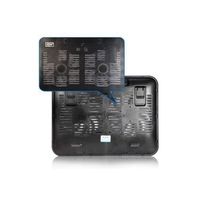 iwish 2016 USB Super Ultra Thin 2 Fans Cooling Cooler Pad for 13" 14" Notebook Laptop MacBook PC Radiator Black