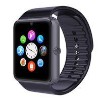 Eeoo GT08 Bluetooth 3.0 Smart Watch with Camera Sim- Gray/Black