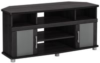 City Life Corner TV Stand - Fits TVs Up to 50'' Wide - Gray Oak - by South Shore
