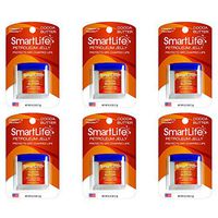 SmartLife Petroleum Jelly Mini Tub, Cocoa Butter, (Pack of 6)