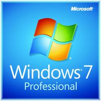Microsoft Windows 7 Professional 64bit with Media/DVD (New)