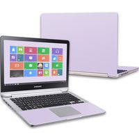 Mightyskins Skin Compatible with Samsung Notebook 7 Spin 13.3" (2016) Wrap Cover Sticker Skins Solid Lilac