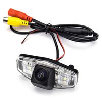 aSATAH Fisheye Lens Car Rear View Camera for Honda Accord/Inspire/Spirior/Honda Civic VII VIII/Honda City 4D & Waterproof and Shockproof Reversing Backup Camera (Fisheye Lens)