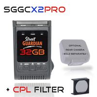 Street Guardian SGGCX2PRO+ Dash Camera with 32GB MicroSD Card