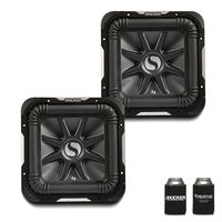 Kicker 11S10L72 Bundle - Two Solobaric L7 10" Dual 2-Ohm Subwoofers