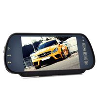 OUYAWEI Mirrors and Accessories Rear View Mirror Monitor and Multimedia MP4 Player - 7 Inch Handsfree Bluetooth