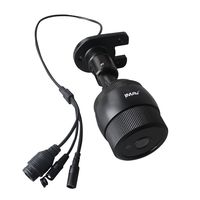 JMAV Wireless Camera 1080p IP Outdoor Waterproof Video Security System with Up to 100ft Night Vision Camera, Built-in 8GB SD Card(Black)