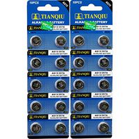 Tian Qiu / Tian Tan Lr44 / Ag13 Button Cell Batteries - 50 Pack