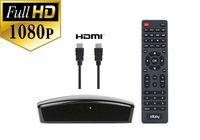 eXuby Digital Converter Box for TV - View and Record HD Digital Channels for Free (Instant or Scheduled Recording, 1080P HDTV, High Resolution, HDMI Output, 7 Day Program Guide) with HDMI & RCA Cable