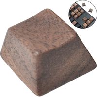 WINGOFFLY Premium Quality Black Walnut Wooden Mechanical Keyboard Keycap(1PC R4)