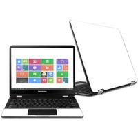 MightySkins Skin Compatible with Samsung Chromebook Pro 12.3" - Solid White | Protective, Durable, and Unique Vinyl Decal wrap Cover | Easy to Apply, Remove, and Change Styles | Made in The USA