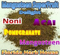 Mangosteen SuperFruit Powder - Mangosteen, Acai, Pomegranate & Noni (16 oz - 1 lb)