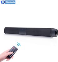 Sound Bar Speaker, Bluetooth Speaker SoundBar 20W Wired and Wireless Portable Home Theater Bluetooth Speaker Audio Surround Sound Bar for TV/PC/Phones/Tablets,with Remote Control