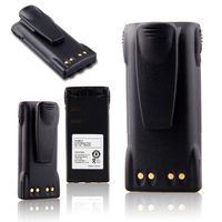 NEW HNN9009, HNN9012 Radio Replacement Battery For Motorola HT750 HT1225 HT1250 HT1250-LS(Black)