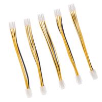 Fityle 5pieces 4-Pin to 8 Pin ATX EPS 12V Motherboard CPU Power Supply P4 Converter