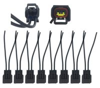 8pcs Modular Ignition Coil Connector Pigtails for 4.6 5.4 6.8 Ford Mustang Cobra