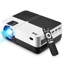 Projector, 1080P and 176'' Display Outdoor Video Projector Supported, 4000Lumen Portable HD Movie Projector with 50,000 Hrs LED Lamp Life, Compatible with TV Stick, PS4, HDMI, VGA, TF, AV and USB