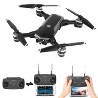 Iusun JDRC WiFi FPV RC Quadcopter, Remote Control Foldable 720P 4 Channel 0.3/2MP RC Drone for Adults Kids Gift Toys (A-2MP720P WIFI camera Wide angle)