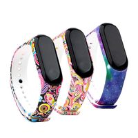 Tkasing mi Band 4 Strap,Band for Xiaomi 3/Xiaomi 4 Smartwatch Wristbands Replacement Accessories Straps Bracelets for Mi Band 4 Strap (Not for Mi1/2)