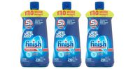 Finish Jet-Dry Dishwasher LALBi Rinse Aid Agent, 210 washes, 23 oz, Removes Spots, Glass Protection, 23 oz (3 Pack)