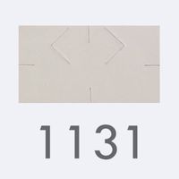 Monarch 1131 One-Line White Labels - 8 Rolls