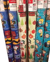 3 Roll Pack: Peanuts Christmas ROLL Gift Wrap