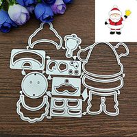 Santa Claus Metal Cutting Dies Stencils For Card Making Decorative Embossing Suit Paper Cards Stamp DIY