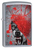 Zippo Grunge Howling Wolf