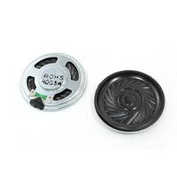 uxcell 40mm Dia Round Internal Magnetic Speaker Trumpet Horn 0.5W 8 Ohm 2Pcs