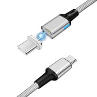 USB C to USB C 6FT Cable (Max 5A 100W PD & QC 3.0 Magsafe Type C to Type C Magnetic Charging Cable), Znoble Powerline+ Magnetic Type C Fast Charging Cable with PD Protocol