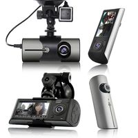 Indigi Dash Cam DVR (2.7" LCD + GPS Mod & Google Maps Review + Dual Lens (Front & in-Cab) + Motion detect)