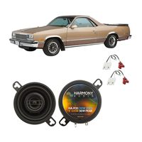 Compatible with Chevy El Camino 1982-1987 Front Dash Factory Replacement HA-R35 Speakers New