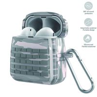 TGVI'S AirPods Case, Protective Case Cover Silicone Cover Compatible with Apple AirPods,Camouflage Gray