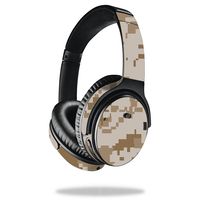 MightySkins Skin Compatible with Bose QuietComfort 35 Headphones - Desert Camo | Protective, Durable, and Unique Vinyl Decal wrap Cover | Easy to Apply, Remove, and Change Styles | Made in The USA